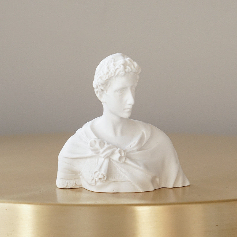 Small Decorative Statue: Plaster Sketch