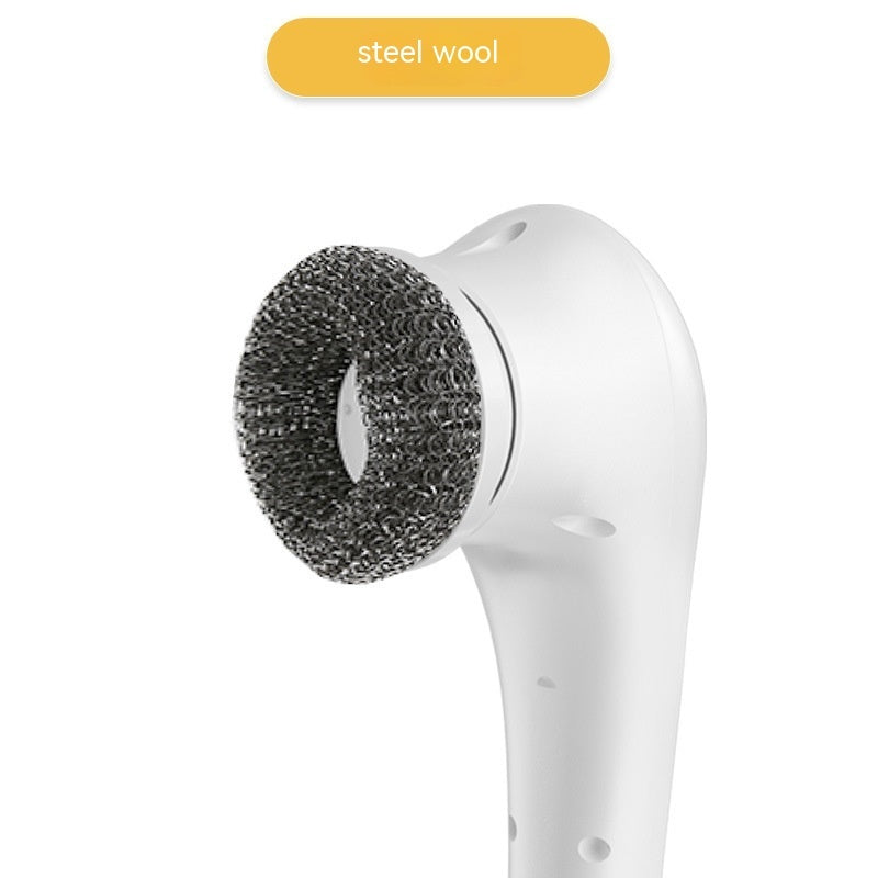 Electric Handheld Scrubber with 5 Brush Heads